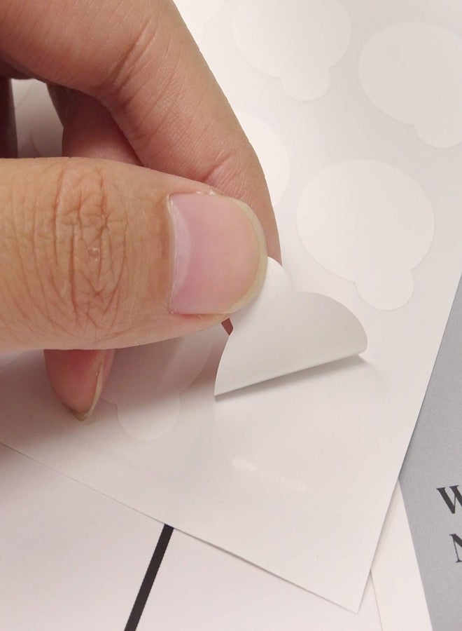 Honbay 20 Sheets 400 Pieces 2.5cm/1inch Disposable Eyelash Extension Glue Pallet Sticker Pad - Image 3