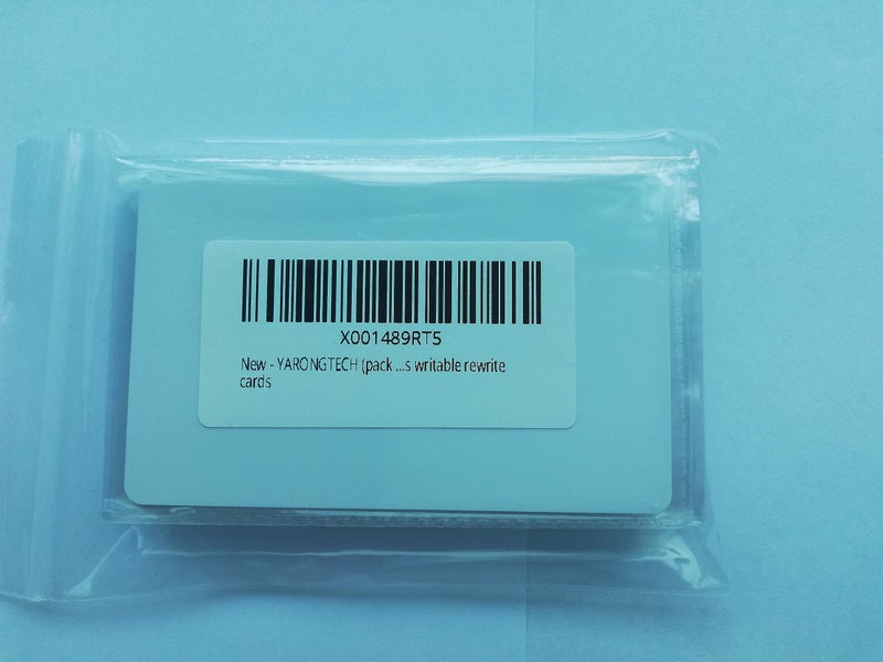 YARONGTECH RFID 125KHZ Em4305 writable rewriteable blank Plastic cards (pack of 10) - Image 2