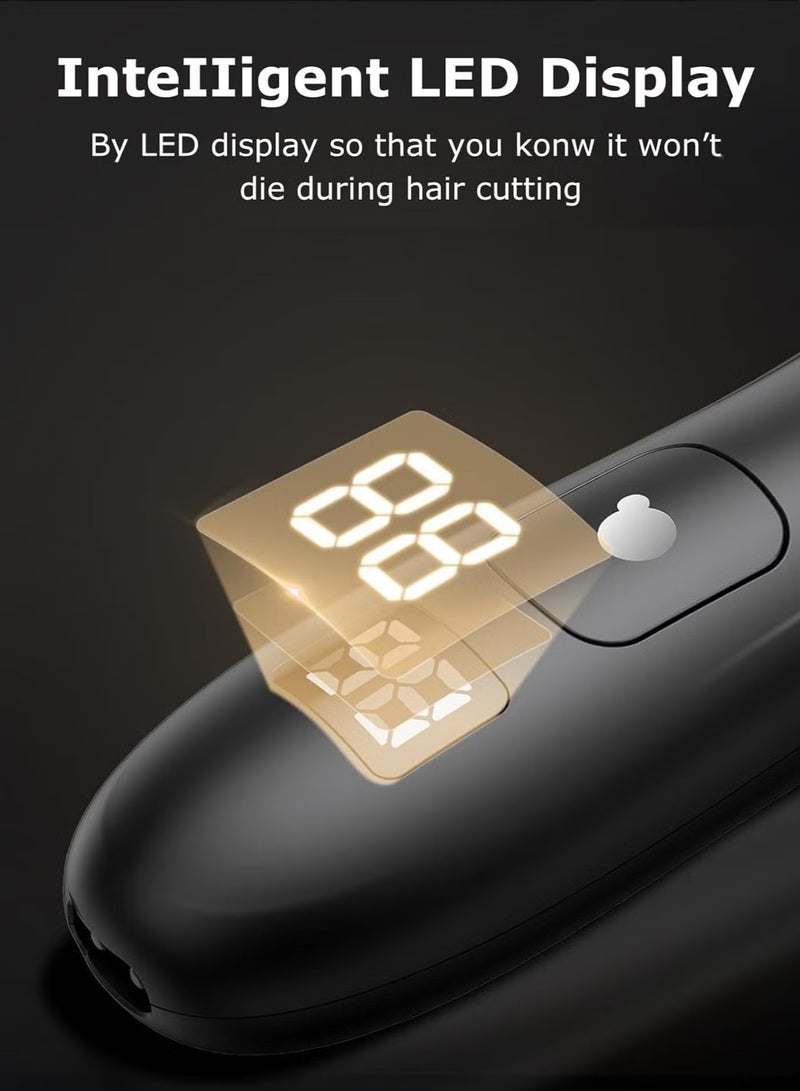 Spectrum Mens Body Hair Trimmer for Men Upgraded Digital Electric Ball Groin Beard Chest Shaver Suitable for Grooming Sensitive Areas Safe Groomer Rechargeable Wireless Waterproof For Wet And Dry Shaving Razor Clipper - Image 5