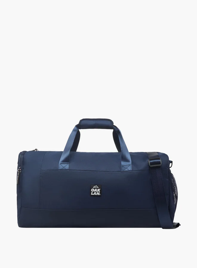 Oaklan by Shoexpress Men Solid Duffle Bag with Double Handles and Zip Closure