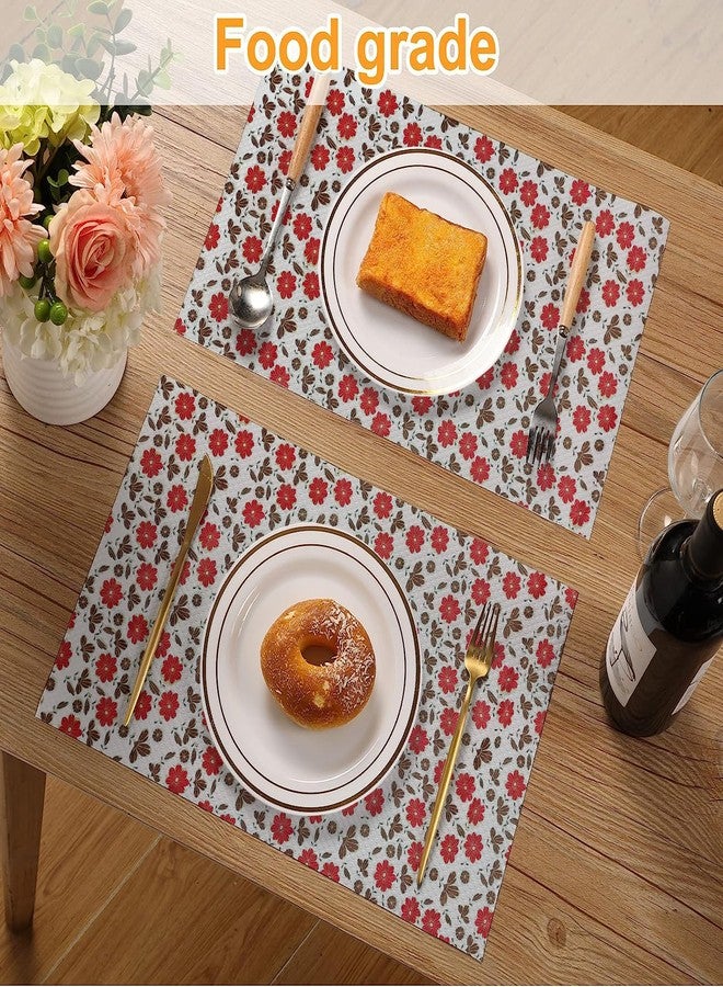 Vocal Store Kitchen Drawer/Cabinet Shelf Mat|PVC Material|Adjustable Size 5 Meter Roll, Red - MDOJ2-P079-5 - Image 2