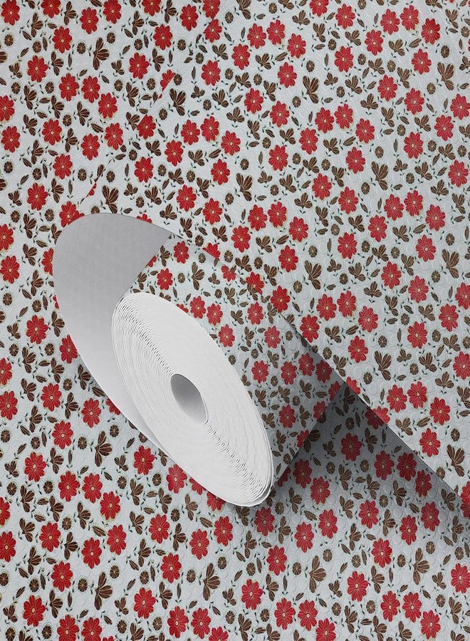 Vocal Store Kitchen Drawer/Cabinet Shelf Mat|PVC Material|Adjustable Size 5 Meter Roll, Red - MDOJ2-P079-5 - Image 1