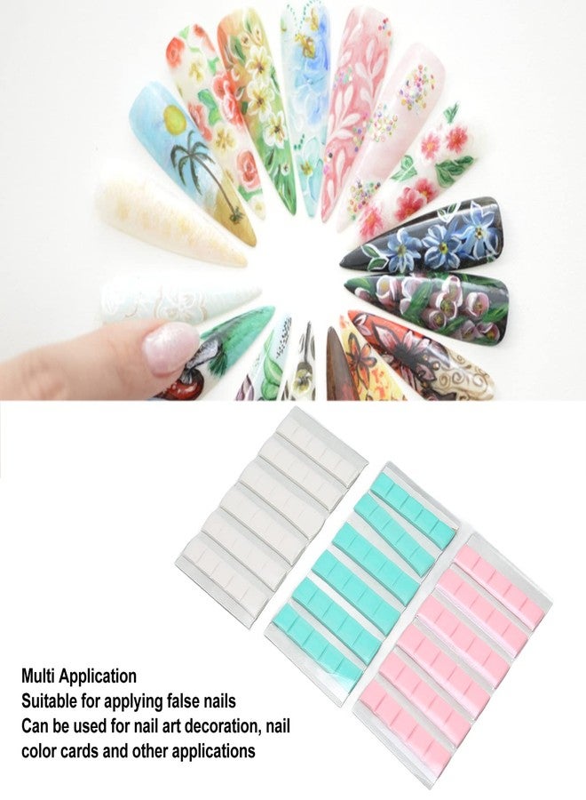 Filfeel Manicure Clay, Reusable Adhesive Putty for Nails, Removable Nail Art Stand Clay for False Nail Tips Display Practice, 3 Colors DIY Nail Art Sticky Plasticine Non Stick Hand Clays - Image 4