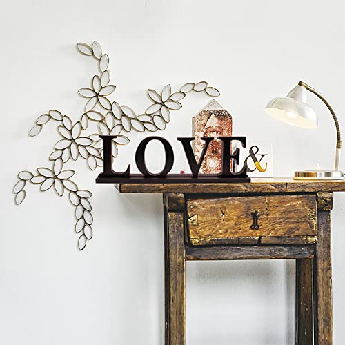 YK Decor Wooden Love Sign Valentine's Day Home Decor, Rustic Creative Style, 16.5x5" Table Top Sign - Image 4