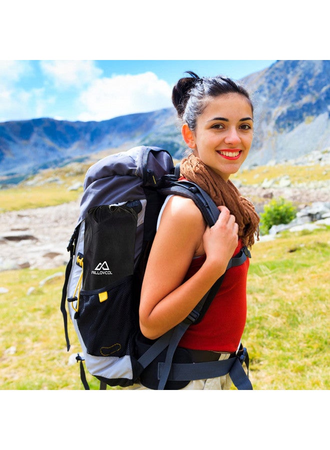 AILLOVCOL Camping Stool Portable Folding Stool Portable Chair Mini Foldable Stool Fishing Stool for Adults Fishing Hiking Gardening and Beach with Carry Bag(Camouflage) (Blue) - Image 4