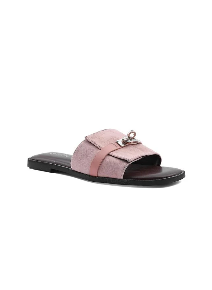 كابلي Flat Sandal – Deep Neutral Comfort