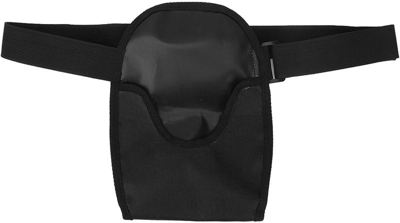 klarako Ostomy Bag with Elastic Band, Waterproof Ostomy Cover Bag, Prevents Bag Falling Off, for Ostomy Appliance (Black) - Image 1