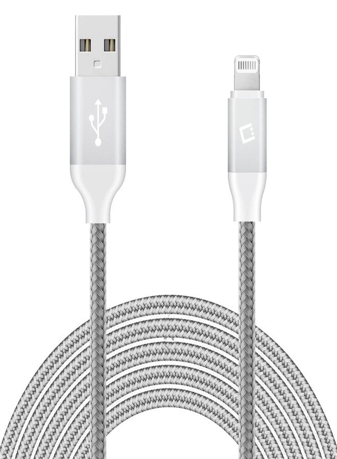 Cellet Heavy-Duty Nylon Braided Lightning Cable - 10FT (Apple MFi Certified) - Image 1