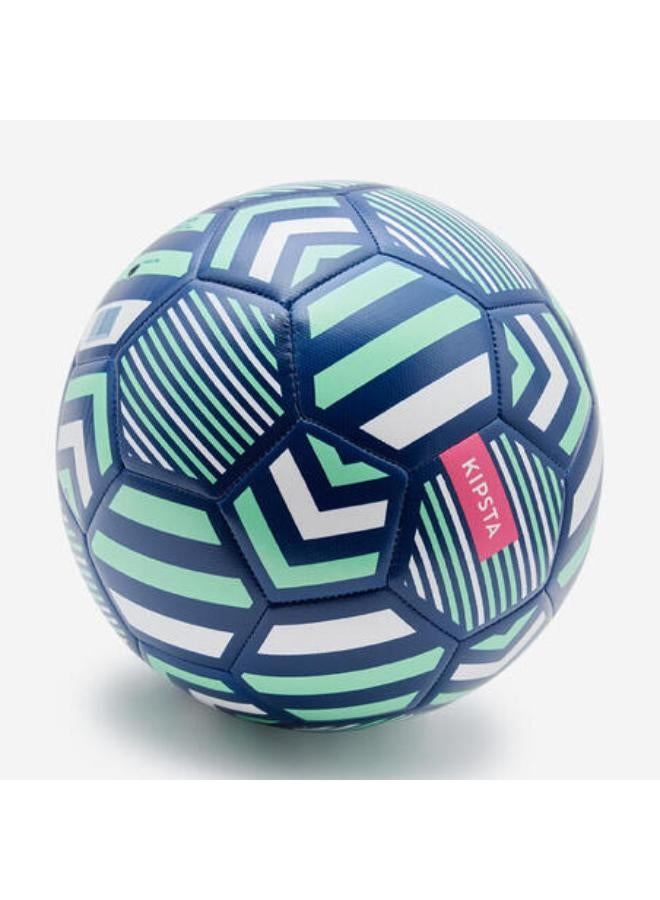 KIPSTA Football Light Learning Ball Size 5 - Black/Green - Image 2
