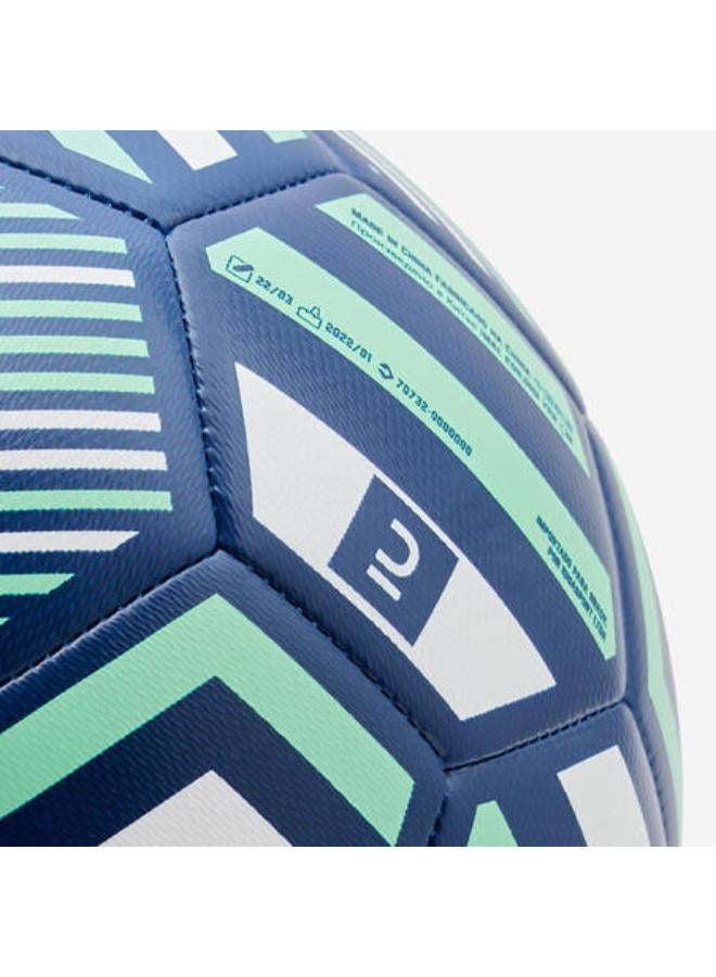 KIPSTA Football Light Learning Ball Size 5 - Black/Green - Image 4