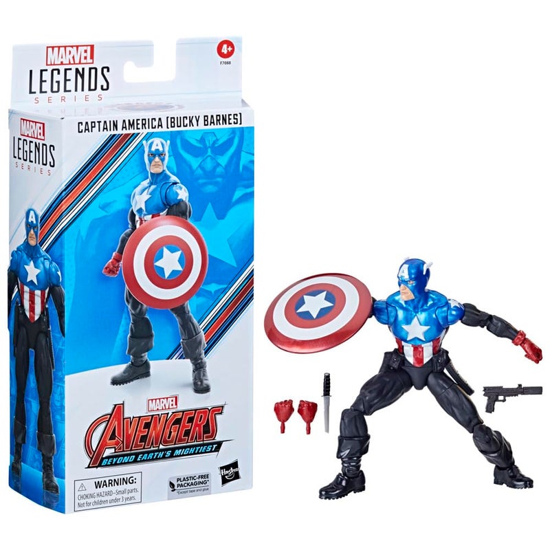 Avengers: Beyond Earth's Mightiest Marvel Legends Figurine Captain America (Bucky Barnes) 15cm - Image 1