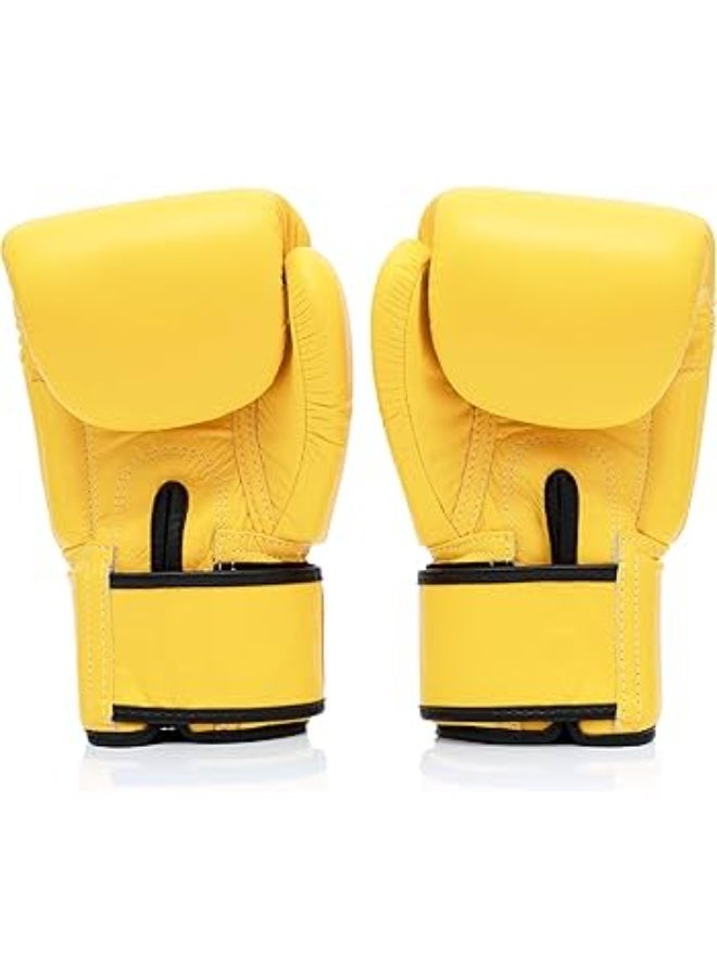 Fairtex BGV1 Boxing Gloves 14oz – Yellow - Image 2