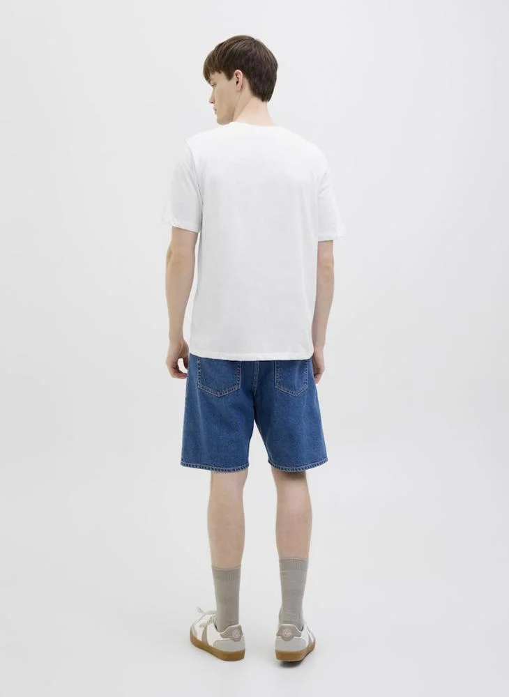 ج ج ريبل Graphic Short Sleeve Crew Neck T-Shirt