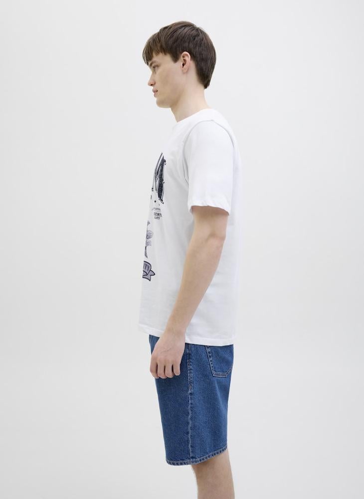 JJ Rebel Graphic Short Sleeve Crew Neck T-Shirt  - Image 3