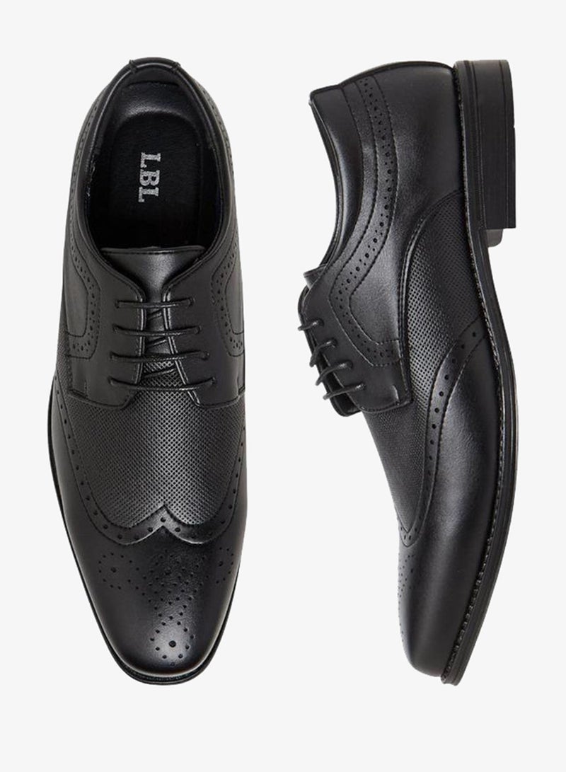 LBL by Shoexpress Men Lace-Up Derby Shoes - Image 1