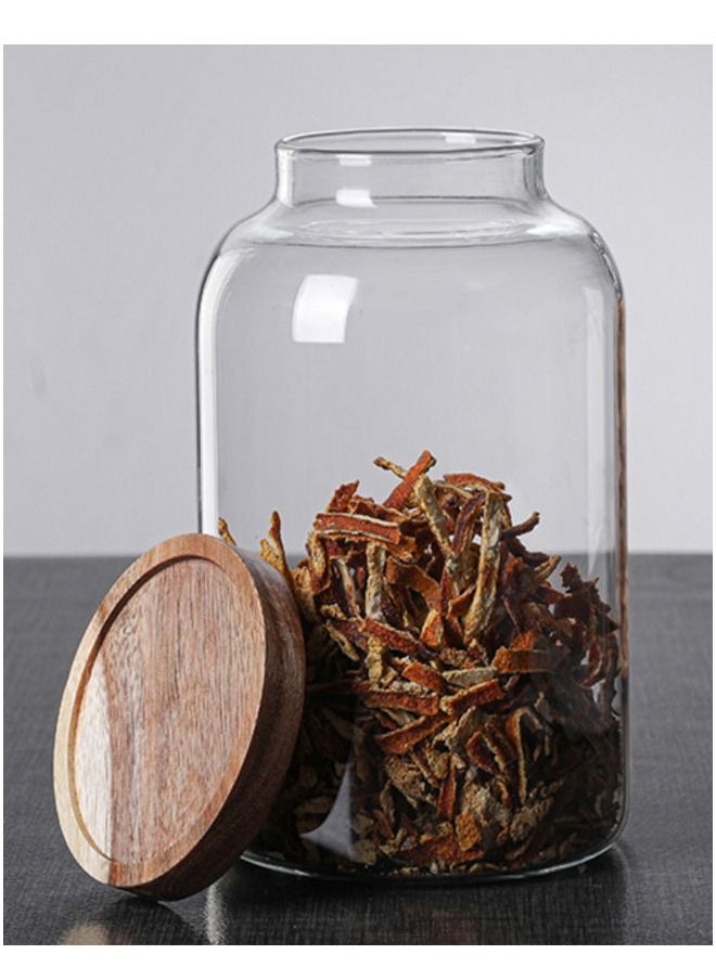 NKX Food Storage Glass Jar With Bamboo Lid  - Image 1