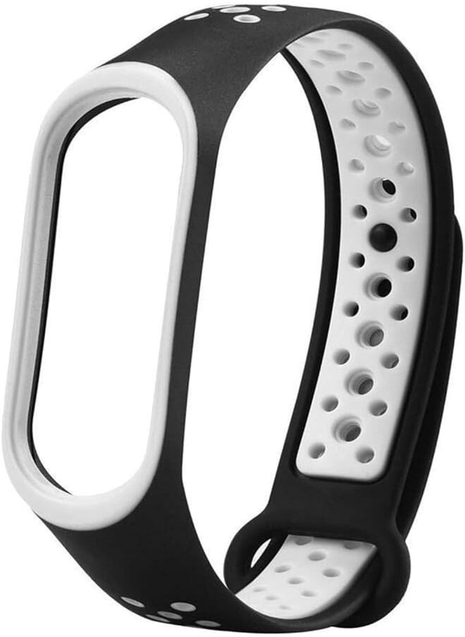 Humble - Humble Premium Soft Silicone Mi Band 4 Strap Waterproof Compatible with Xiaomi Mi Band 4 & Mi Band 3 Strap, Soft Silicone Air-Hole Replacement Wristbands - Image 1