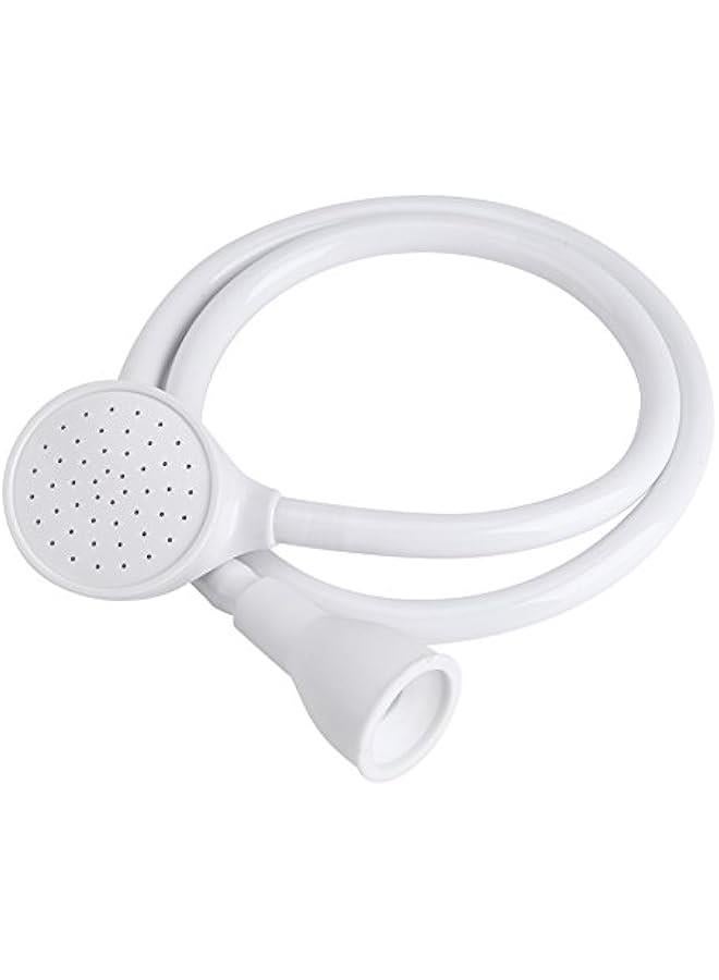 Pets Shower Faucet Spray Hose Bath Tub Sink Faucet Attachment Washing Shower Head(Single Tap) - Image 1