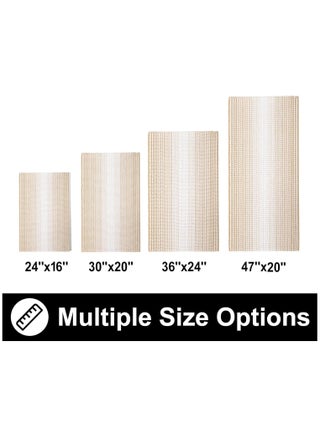 Bathroom Rug Mat, Super Soft and Ultra Absorbent Microfiber Bath Mat Rug, Non-Slip Plush Bathroom Rugs, Machine Wash and Dry Bath Rug for Bathroom, Bedroom, Kitchen, Tub (Beige, 50x80 CM) - view 2