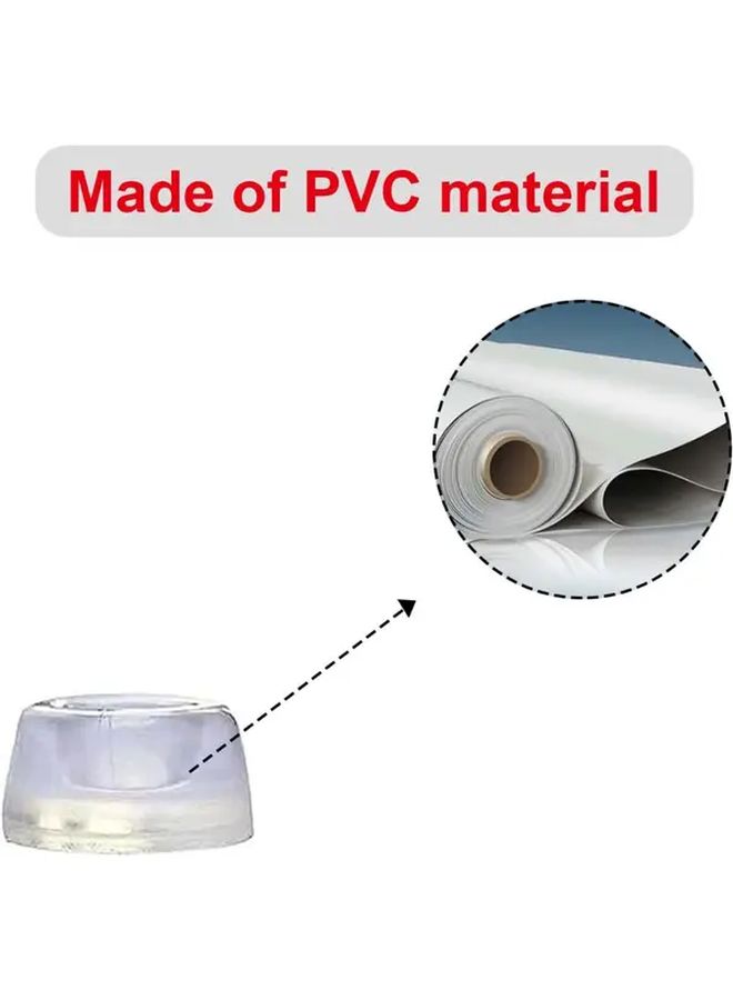 36Pcs Transparent PVC Anti-Collision Bumper Pads for Furniture Noise Reduction - Image 3