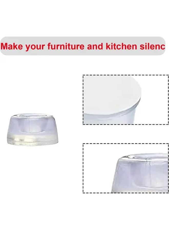 36Pcs Transparent PVC Anti-Collision Bumper Pads for Furniture Noise Reduction - Image 4