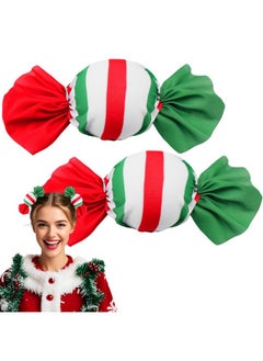 Christmas Hair Accessories - 2Pcs Christmas Hair Clips Christmas Candy Space Bun Cute Hair Accessories For Christmas Decoration(Green Candy, L) - pzsku/ZCD1AE41E0A05615385E2Z/45/_/1735567114/cedbe15c-5e65-4d81-a811-b5dc2d3dda98