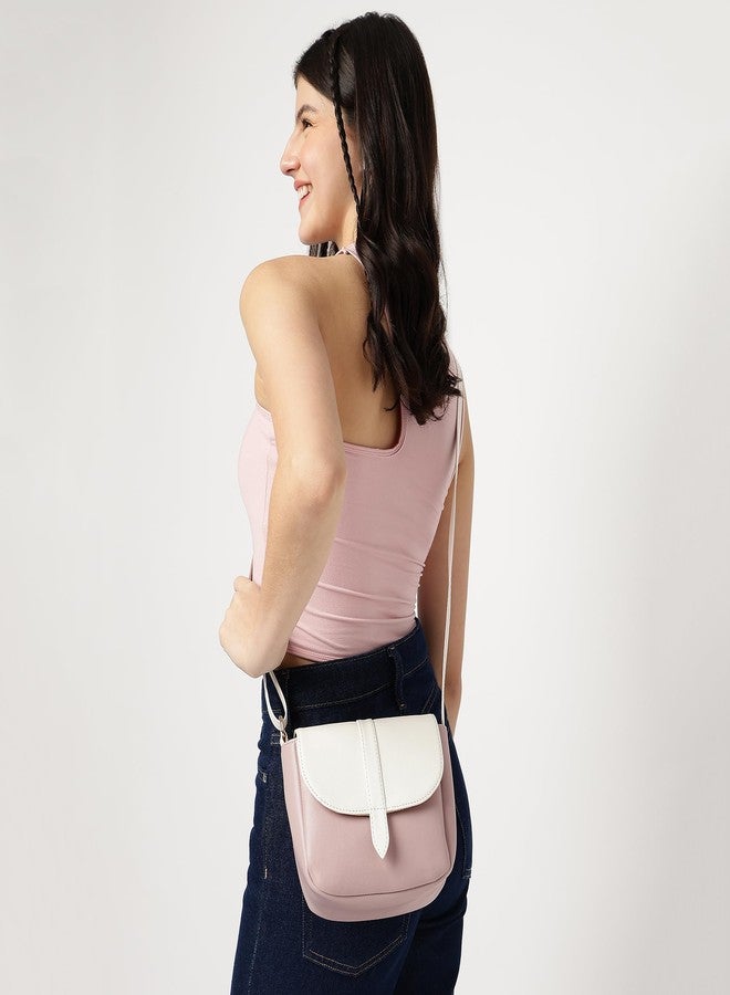 Fastrack Sling Bag For Women, Girls and Ladies | Has Adjustable Sling Straps | Made of Premium Faux Leather - Image 2