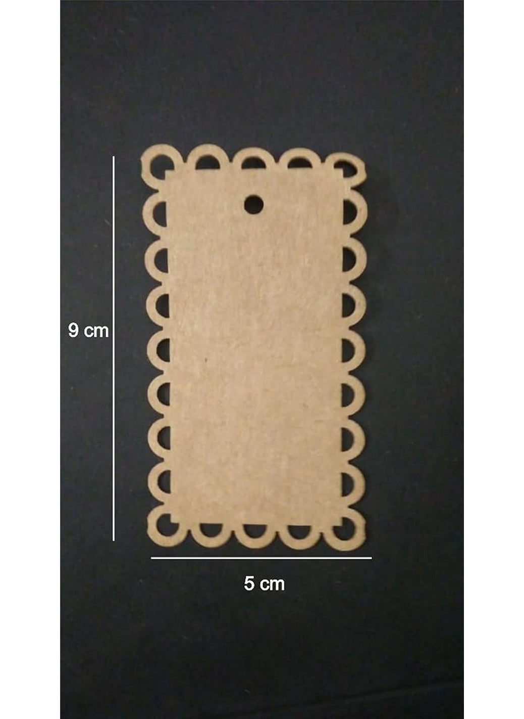 Atmiyamart Atmiyamart Scalloped Border Kraft Tag, Gift Tags Kraft Paper Tag DIY Craft Decorative Tags 50 Pcs Brown for Wedding Party Favors Baby Shower Birthday Christmas with Jute Twine  - Image 5