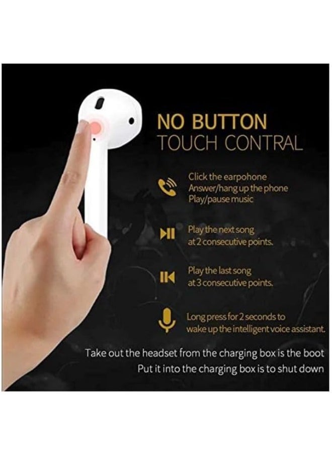 Celebrat - Celebrat TWS-W10 True Wireless Stereo Headset – White | Bluetooth 5.0 | High-Quality Sound - Image 1