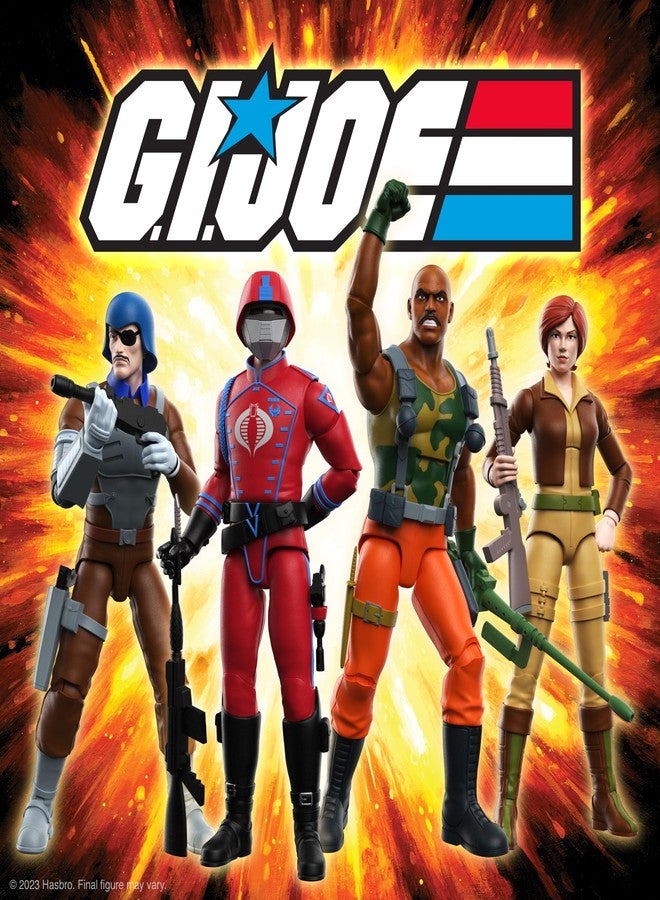 Super7 Ultimates! G.I. Joe Roadblock - 7" G.I. Joe Action Figure with Accessories Classic Cartoon Collectibles and Retro Toys - Image 4