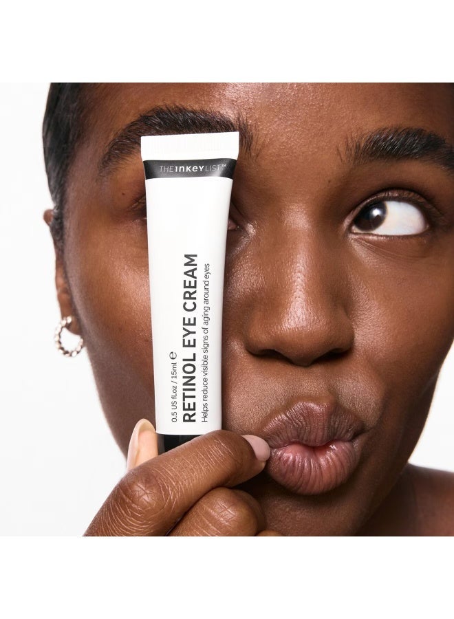 The INKEY List Retinol Eye Cream White 15ml - Image 2