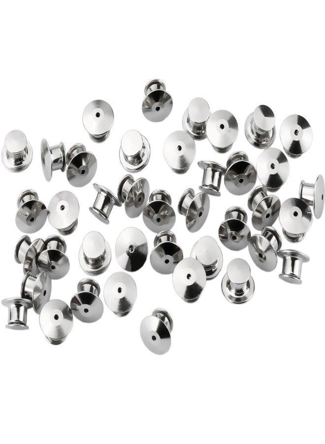 SUBANG 30 Pieces Metal Pin Backs Locking Pin Keepers Locking Clasp with Storage Case - Image 5