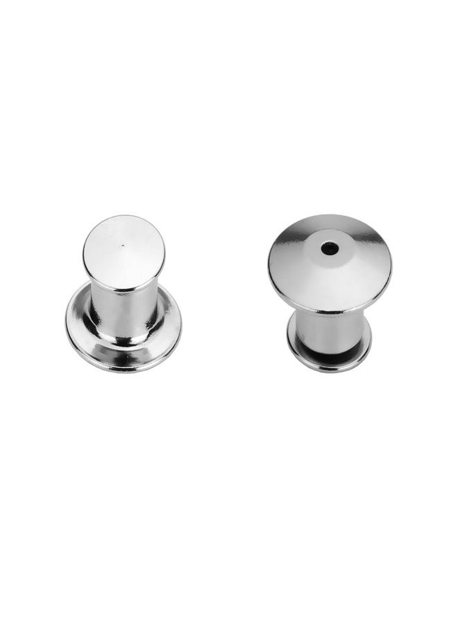 SUBANG 30 Pieces Metal Pin Backs Locking Pin Keepers Locking Clasp with Storage Case - Image 3