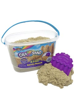 Cra-Z-Art Cra-Z-Sand Sandy Beach Modeling Sand with Accessories  - Image 1