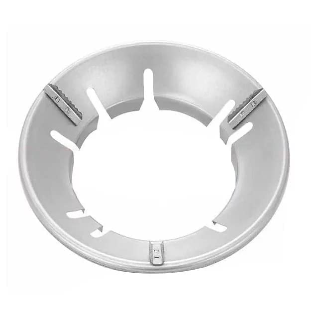 HOME STUFFS Gas Stove Fire Ring Insulation Gas Stove Cover Round Pot Rack Energy Saving Stove Stand Pan Support Pack Of 2 - Image 4