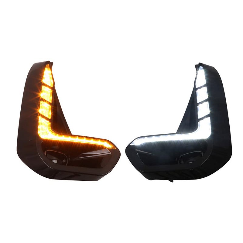أضواء Wzxdauto LED DRL لسيارة تويوتا هايلكس ريفو روكو Z