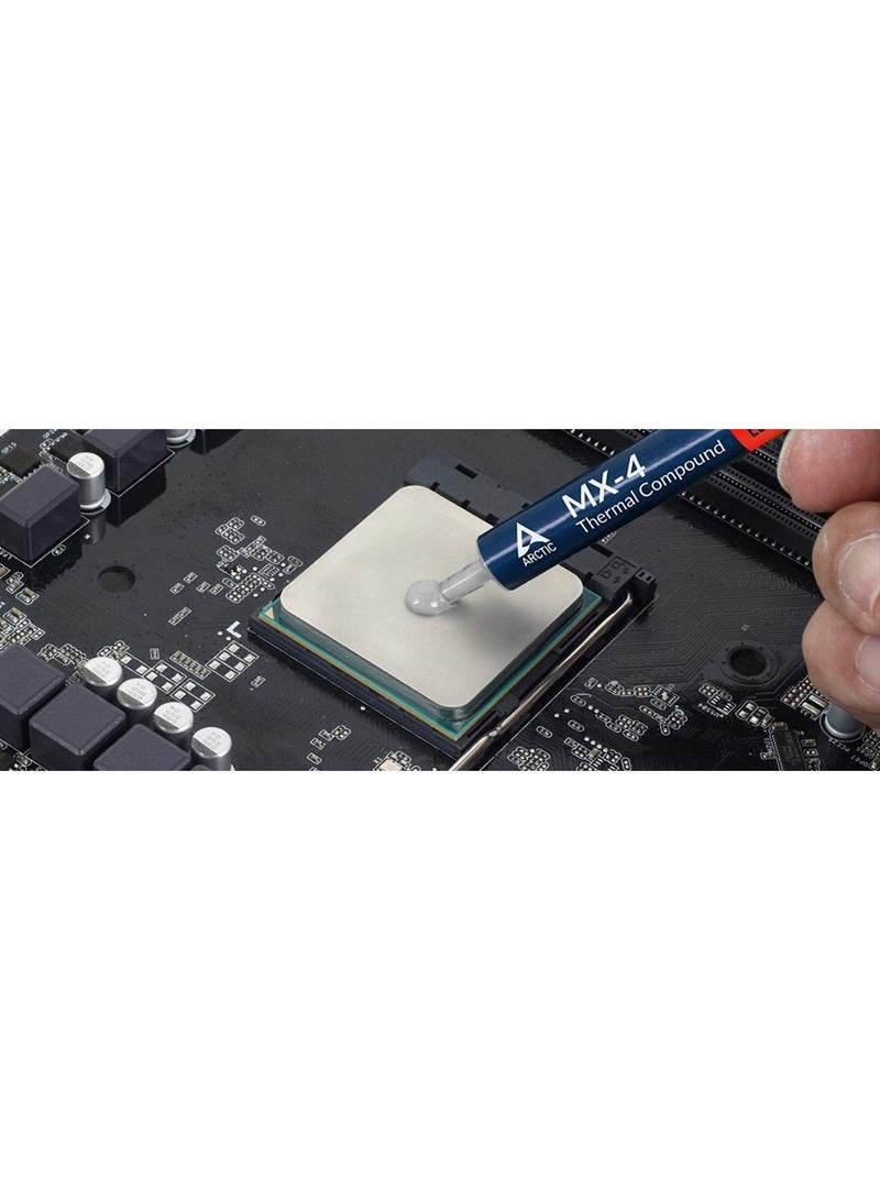 Arctic MX-4 (8 g) - Performance Thermal Paste for all processors (CPU, GPU - PC, PS4, XBOX), high thermal conductivity, safe application, non-conductive, non-capacitive - Image 5