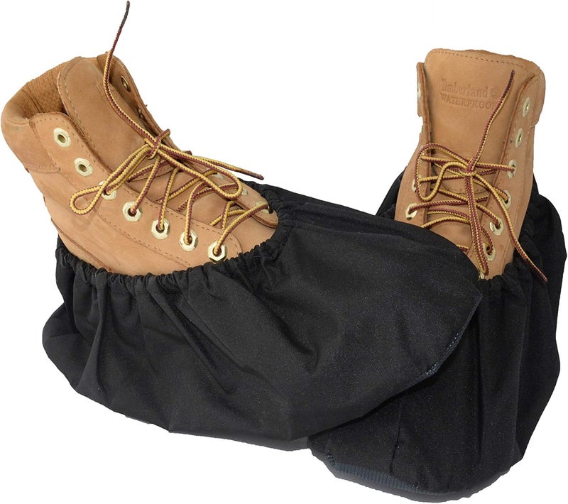 MAGICDESIGN 2 Pairs Non Slip waterproof Reusable shoe Covers for contrators and Carpet Floor Protection, Machine Washable. MEDIUM - Image 5