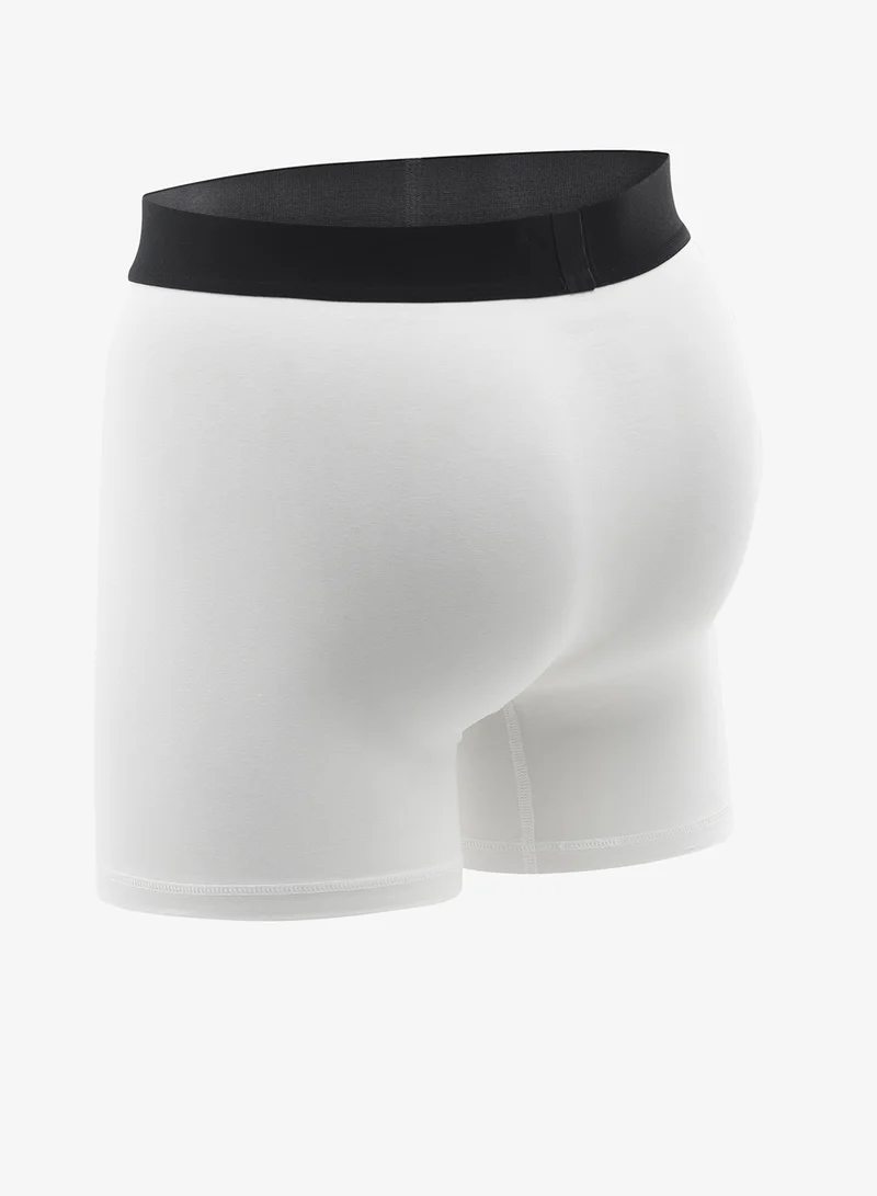 سكوات وولف عبوة من  سراويل بوكسر قطنية بطول  بوصات