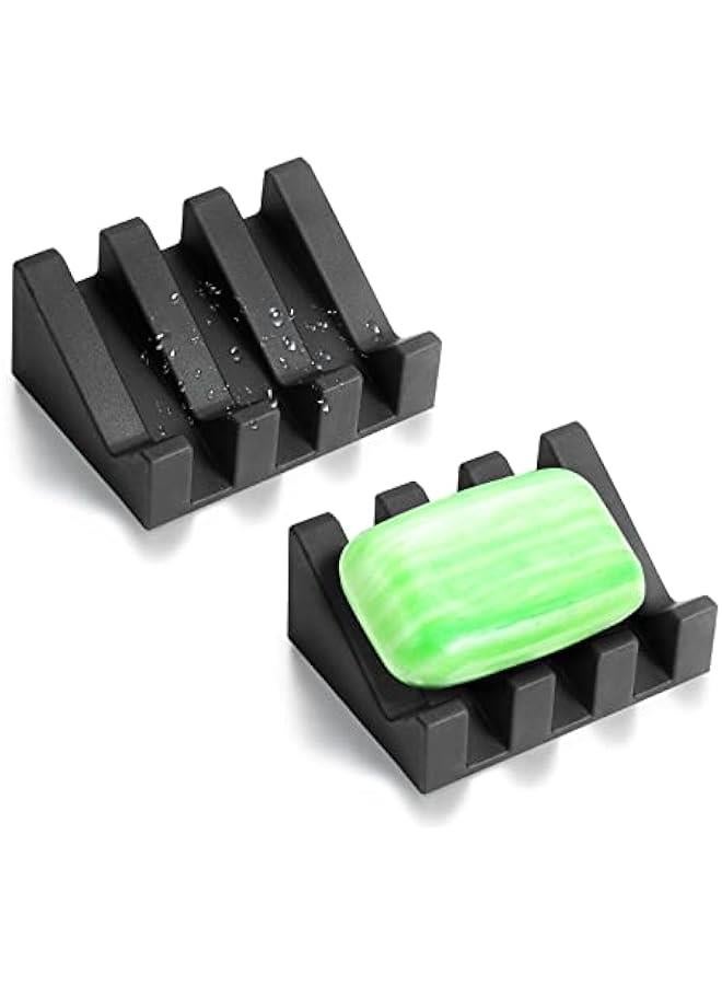 Soap Dish, Bar Soap Holder for Shower for Bathroom, Kitchen, Bathtub, Easy to Clean, Keep Soap Dry, Extend Soap Life  - Image 1