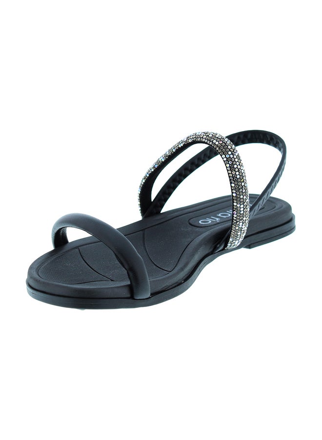 Beira Rio Solid Slip-On Flat Sandals - Image 1