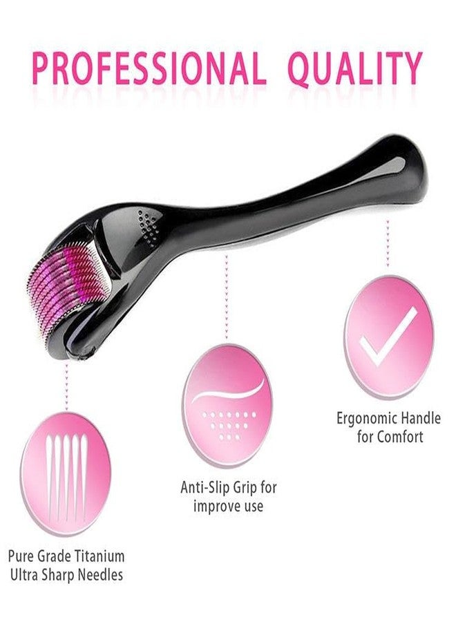 Hakily Hair Growth Roller 0.5mm - Derma Roller for Men, Promotes Growth, Reduces Fall, Repairs Damaged Hair, and Supports Thickening - Image 4