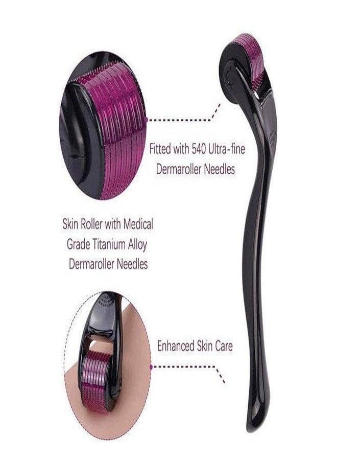 Hakily Hair Growth Roller 0.5mm - Derma Roller for Men, Promotes Growth, Reduces Fall, Repairs Damaged Hair, and Supports Thickening - Image 3