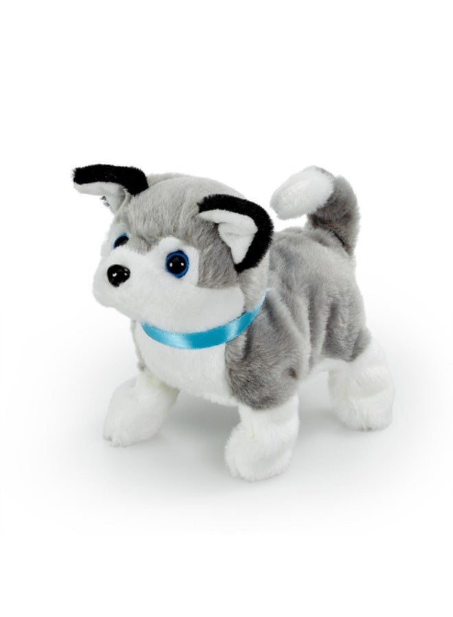 أددو أدو بيتر باتر بيتس جرو مرح أليف، يعمل بالبطارية، قطعة واحدة بتصاميم متنوعة (قد يختلف التصميم واللون)، تُباع كل قطعة على حدة | يستطيع المشي وهز ذيله والنباح | حركات واقعية | لعبة ناعمة | لعبة قطيفة تفاعلية | حيوان أليف من القطيفة مثالي للاحتضان | هدية للأطفال والأطفال الصغار - Image 4