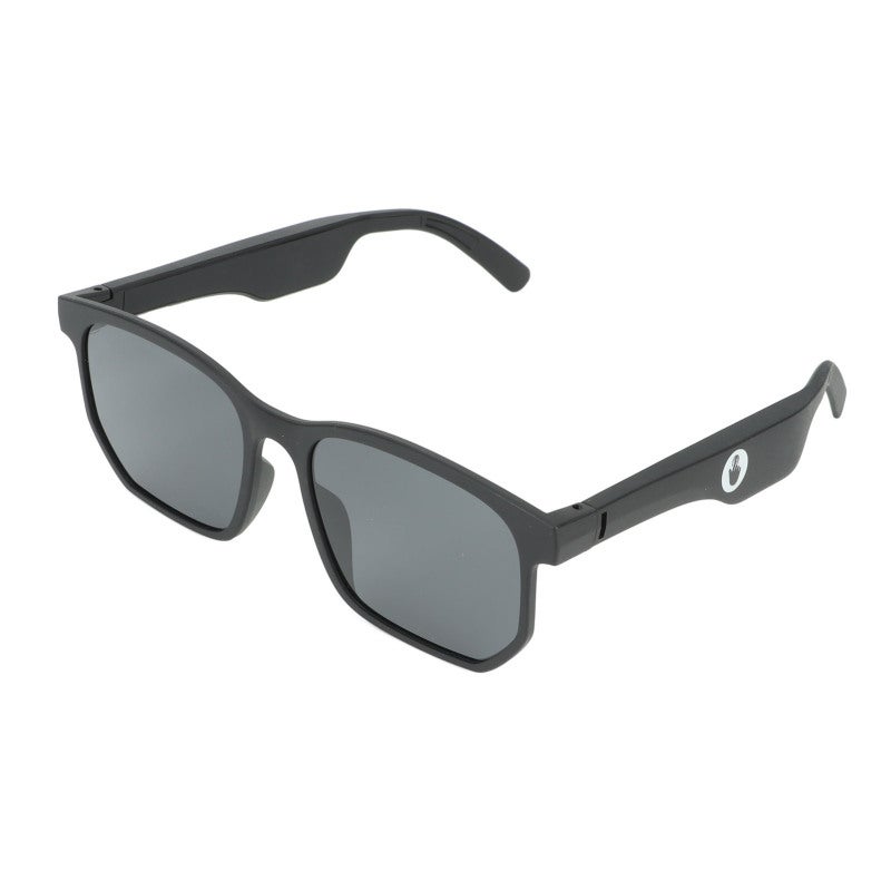 Smart Bluetooth Audio Glasses: Black, 8-Hour Battery, Open Sound Technology - Detachable Polarized & Blue Light Frames, Comfortable Wide-Fit Design for Hiking, Running Errands & Everyday Use - Image 2