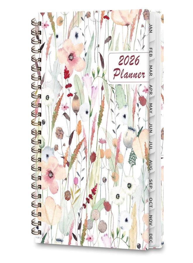 VALOME 2026 Planner, Weekly and Monthly Calendar Agenda Book, Jan 2026 - Dec 2026, Hardcover Planning Academic Planner for Office School Supplies and Desk Accessories - A5 (6.3'' x 8.5'') - Image 1