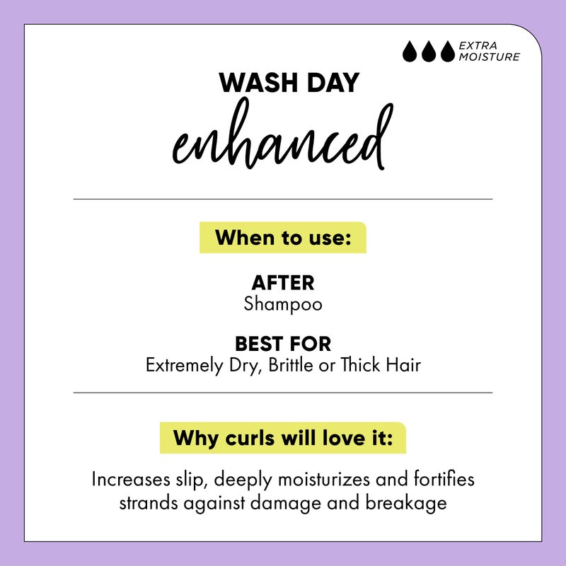 HASK Beyond Moisture Recovery Mask with Shea Butter & Banana Extract for Wavy, Curly, Coily & Kinky Hair, Softens, Moisturizes, Prevents Damage, Vegan, Sulfate-Free, Cruelty-Free â€“ 8 fl oz - Image 5