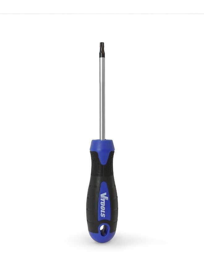 VTOOLS T25 Torx Screwdriver with Magnetic Black Tip - Image 1