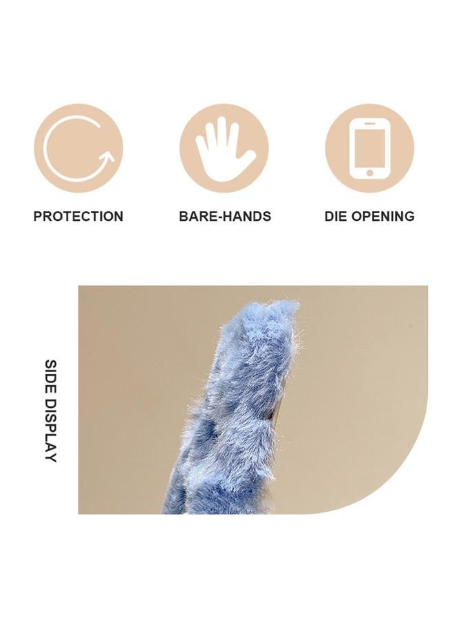 S-TOP Case For iPhone 14 Pro Max Plush Embroidery Full Coverage Phone Case - Image 2