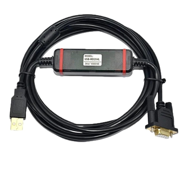 كابل برمجة USB-MD204L لشاشة اللمس OP320-A MD204L MD306L MD308L HMI خط التحميل (رقاقة FTDI) - Image 1